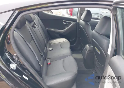 2014 Hyundai Elantra Limited from USA, damaged, VIN KMHDH4AE3EU058384